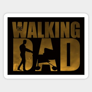 The Walking Dad Fathers Day Magnet